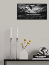 A summer day in Mt. Assiniboin Poster och Canvastavla
