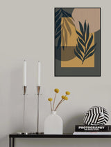 Natures Meets Geometry 1 Poster och Canvastavla
