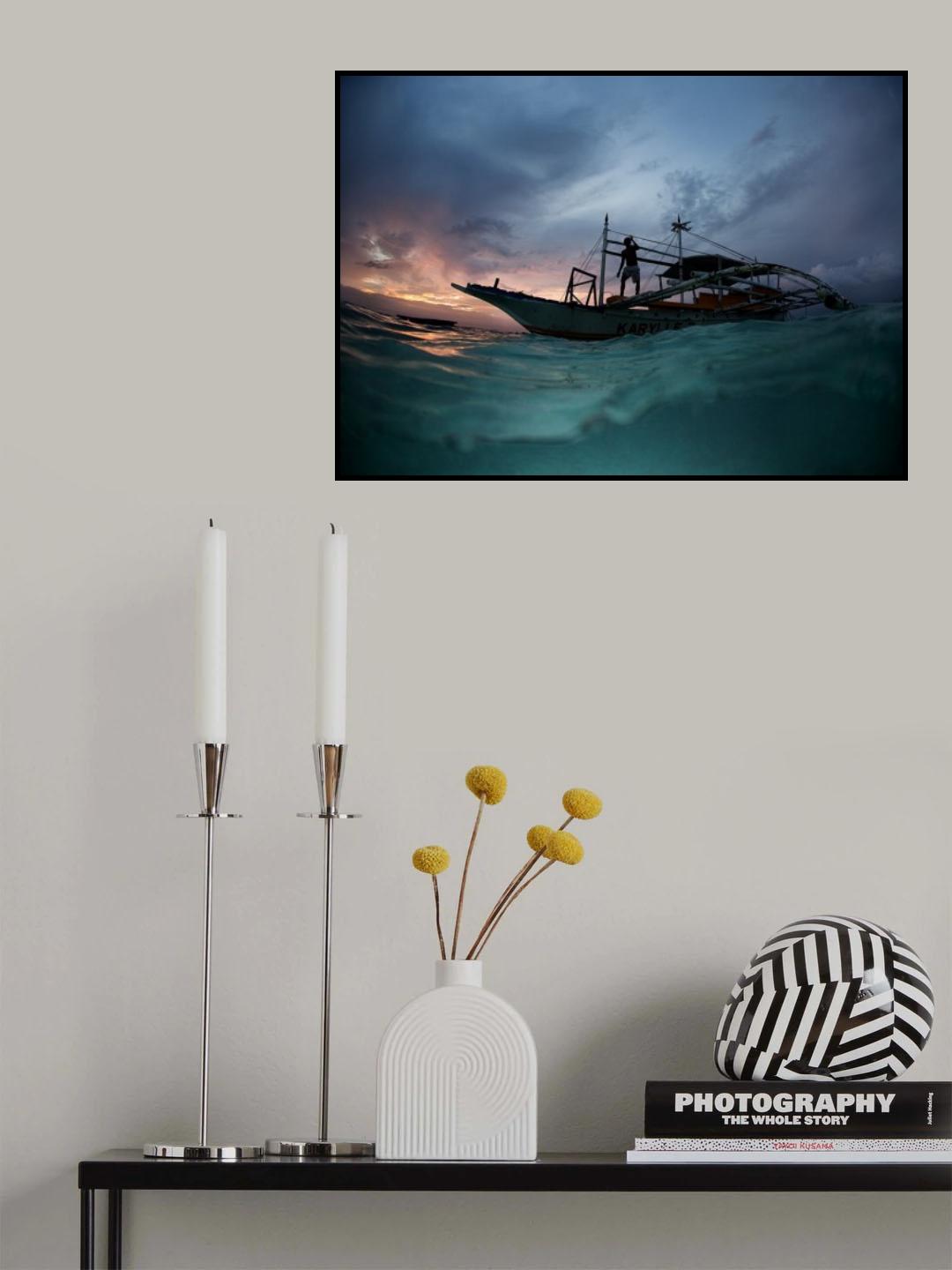 Night ride Poster och Canvastavla