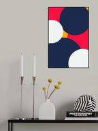 Bright Geometric #3 Poster och Canvastavla