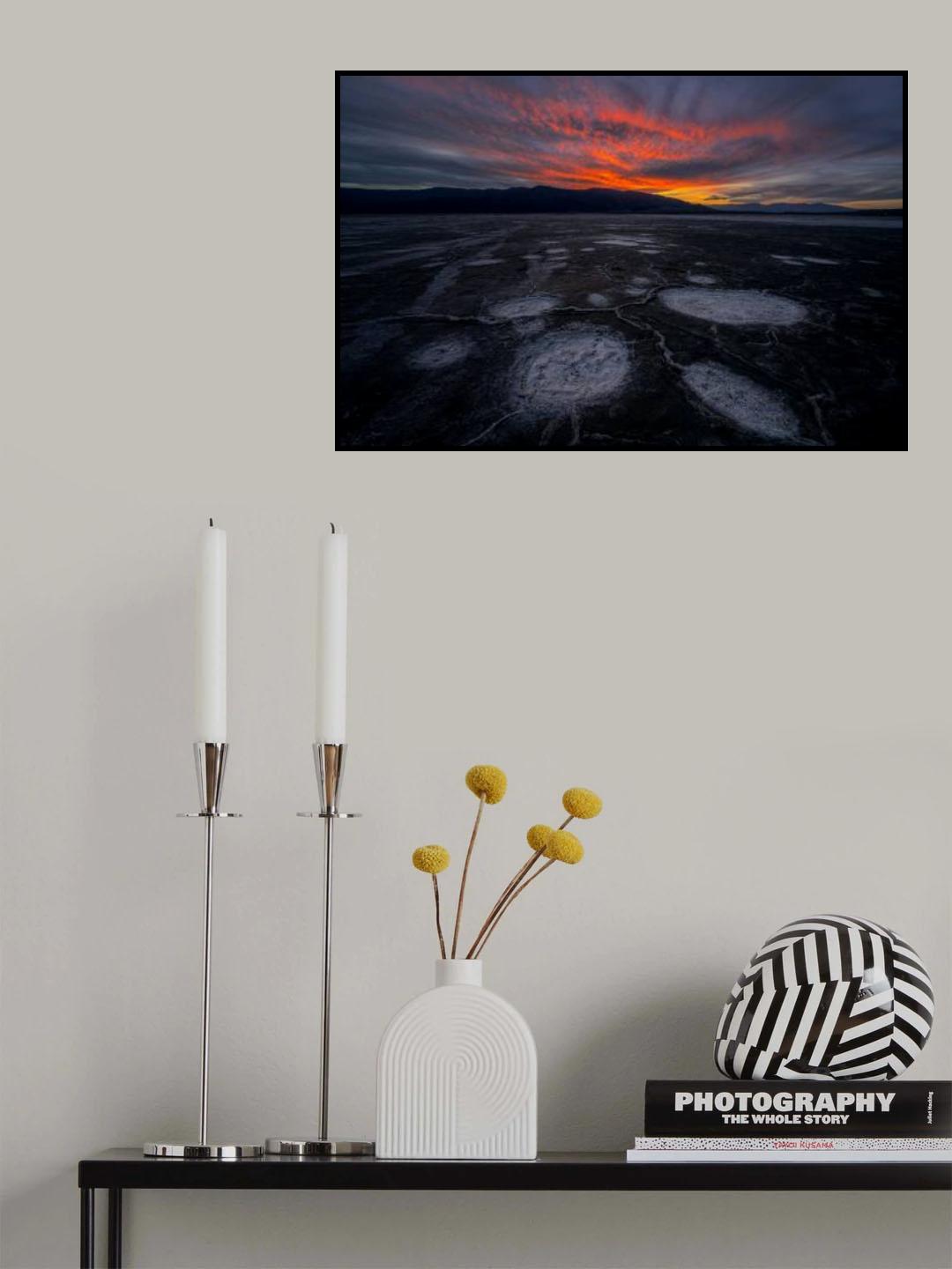 Radiant Sunset Poster och Canvastavla