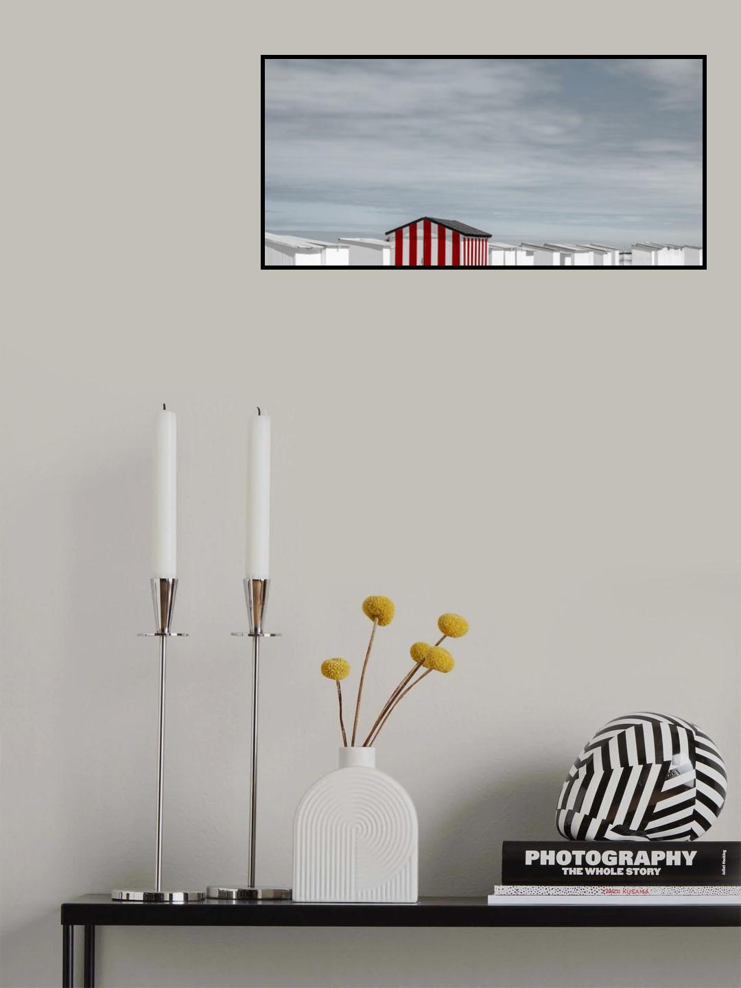 beach villa park Poster och Canvastavla