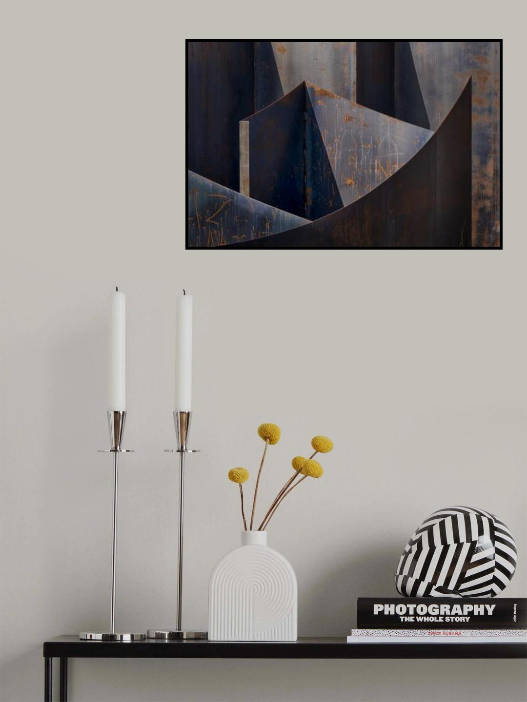Scratches Poster och Canvastavla