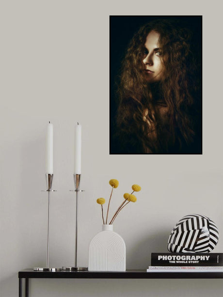 A heart made of fire Poster och Canvastavla