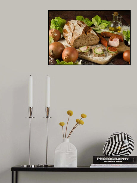 Breakfast Poster och Canvastavla