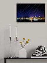 Seattle Stars Poster och Canvastavla