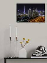 Night In Dubai Poster och Canvastavla