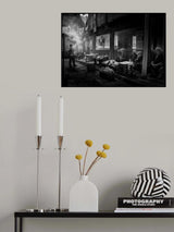 Village market Poster och Canvastavla