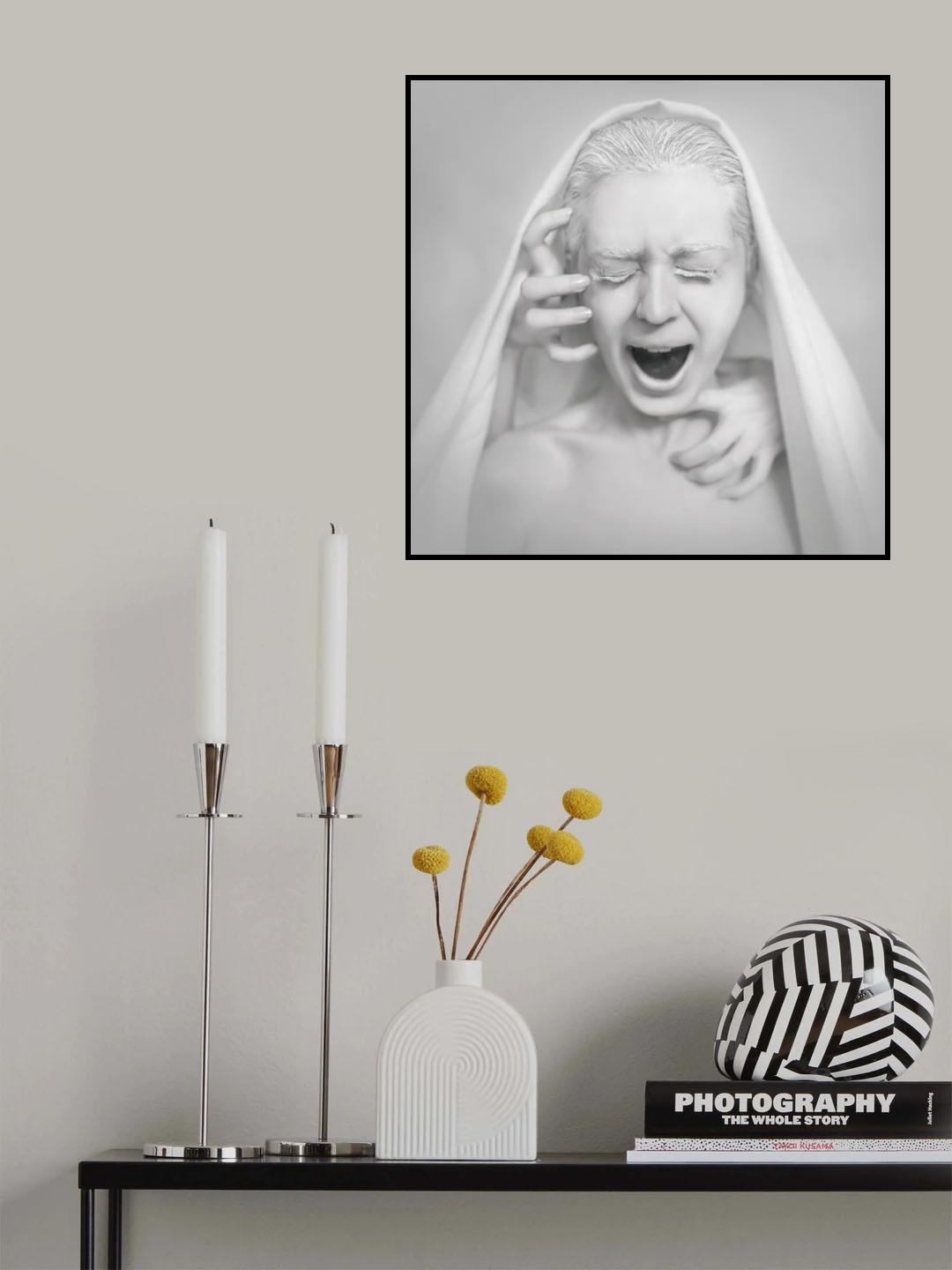 SCREAM Poster och Canvastavla