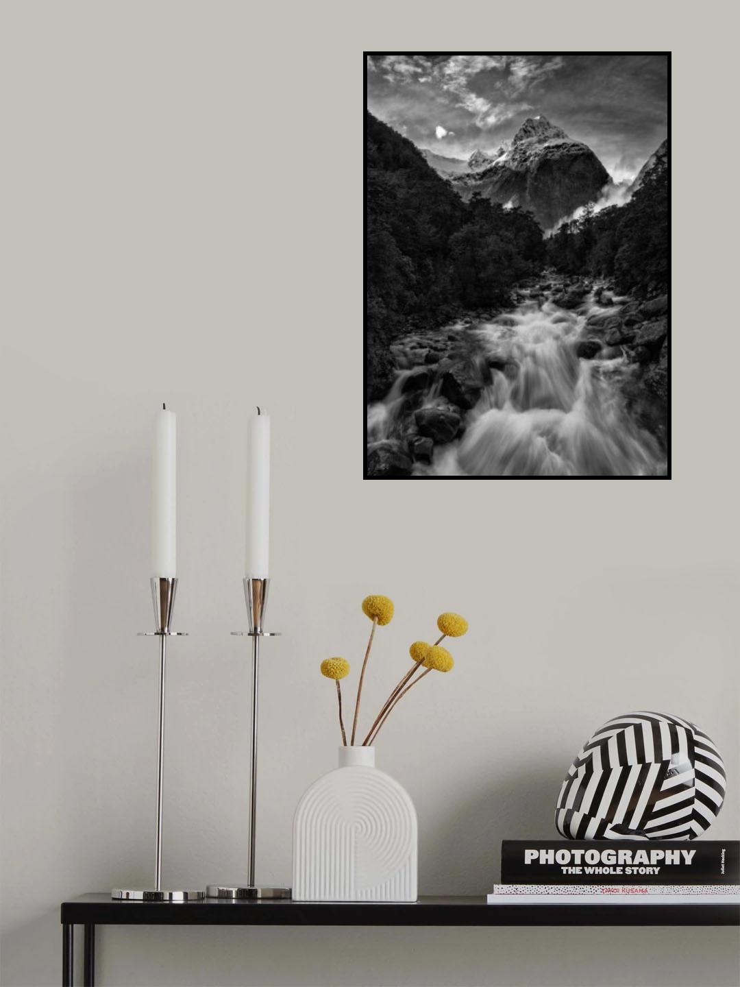 Mysterious Land Poster och Canvastavla