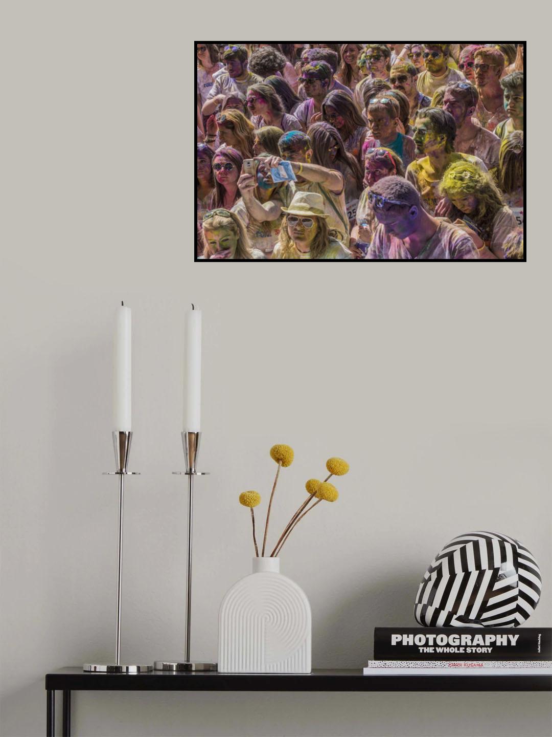 some colorful people Poster och Canvastavla