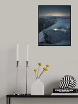 Waterfall at dawn Poster och Canvastavla