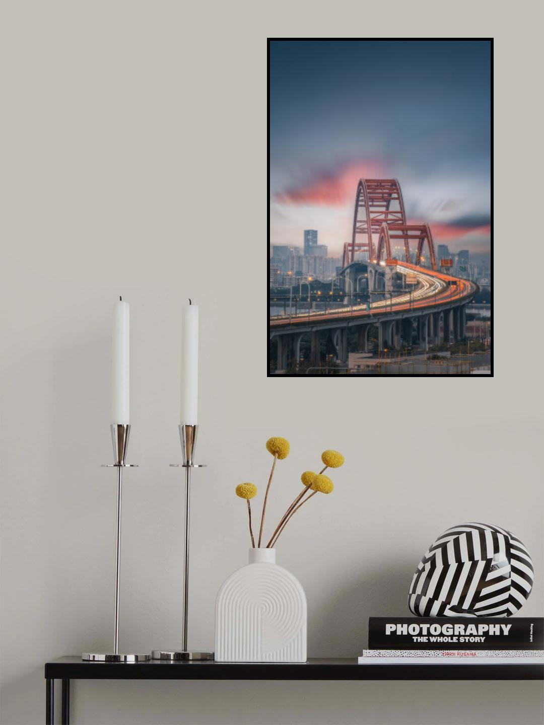 Xinguang bridge Poster och Canvastavla