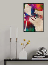 Cycling sport art 55 Poster och Canvastavla