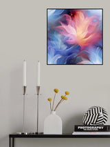 Transparent Floral 8 Poster och Canvastavla
