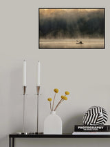 Sunny and misty morning Poster och Canvastavla