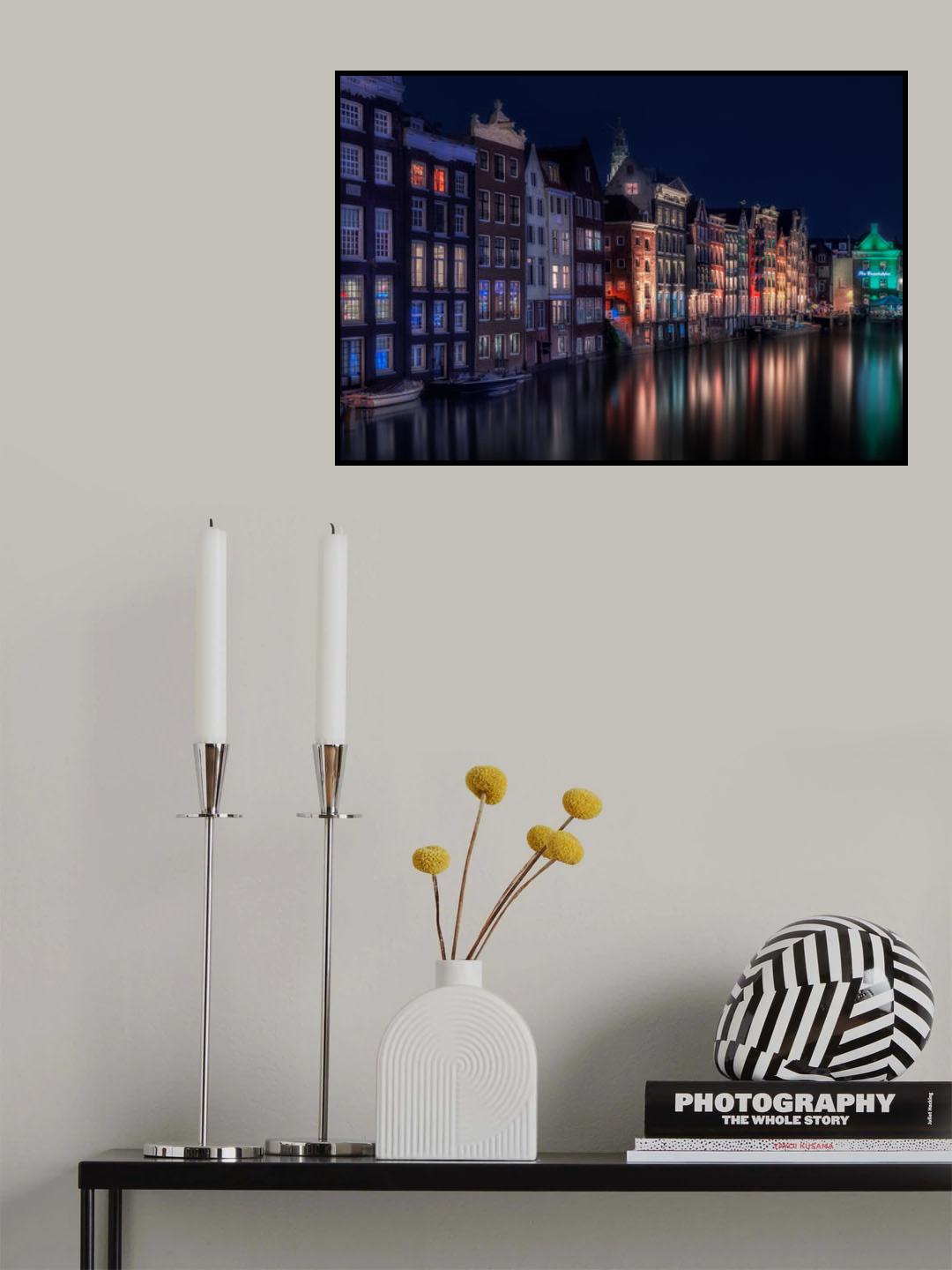 Amsterdam colors II Poster och Canvastavla