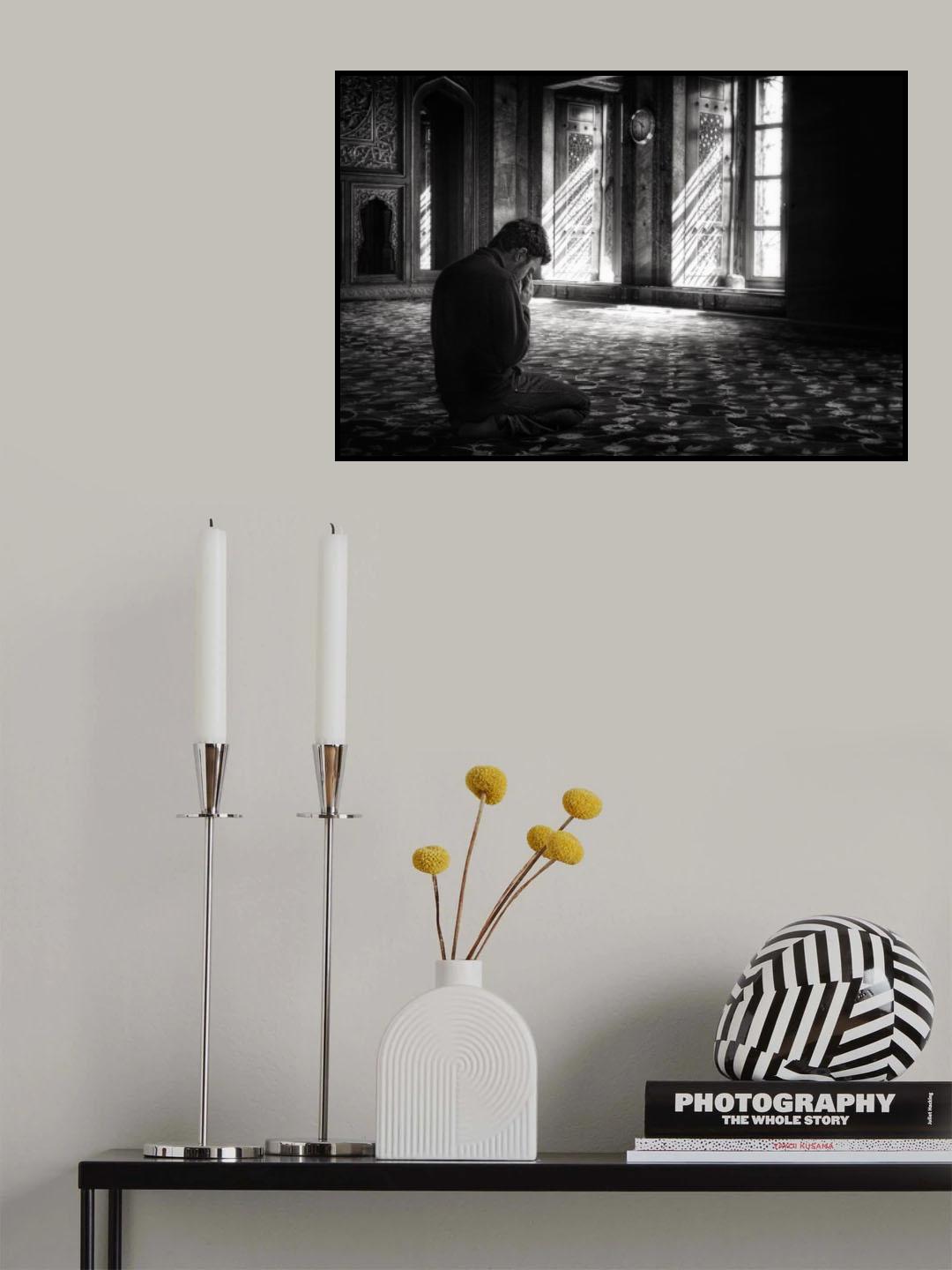 10.30 prayer Poster och Canvastavla