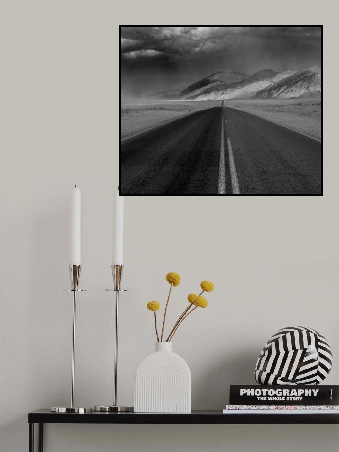 Desert Highway Poster och Canvastavla