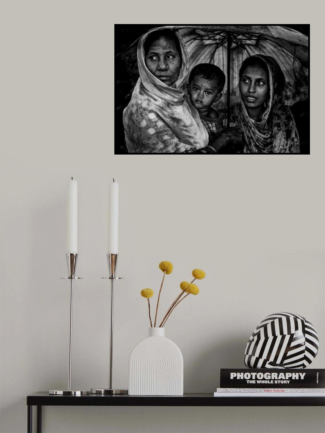 Rohingya people - Bangladesh Poster och Canvastavla