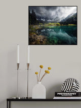 Azul turquesa. Poster och Canvastavla