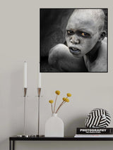 Mundari children, the nomadic herders of the White Nile Poster och Canvastavla