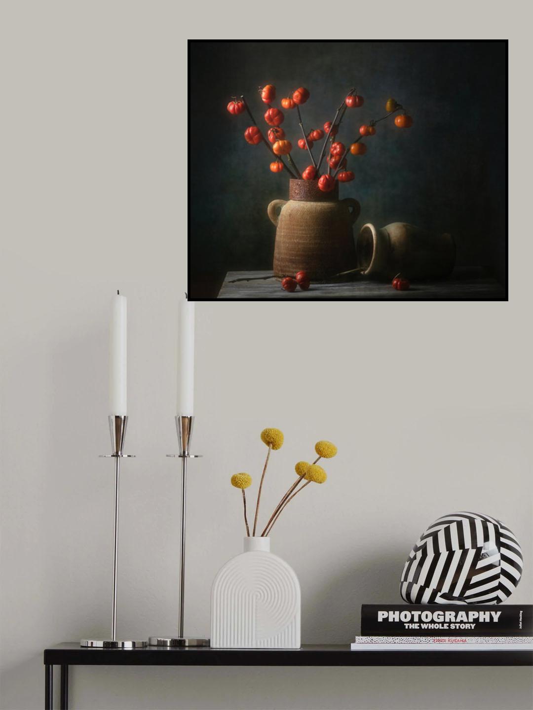 Ornamental Eggplant Poster och Canvastavla