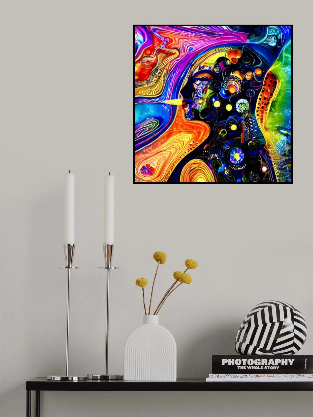 Red divine Poster och Canvastavla