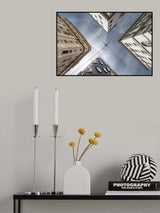 Where streets meet the sky Poster och Canvastavla