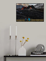 Live Stream Lava Poster och Canvastavla