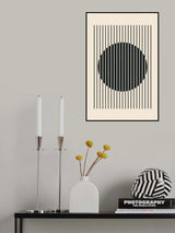 Black and White Line Series #3 Poster och Canvastavla