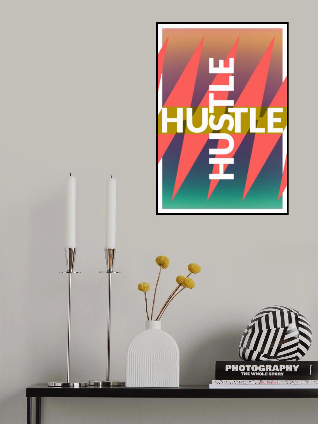 Hustle Poster och Canvastavla