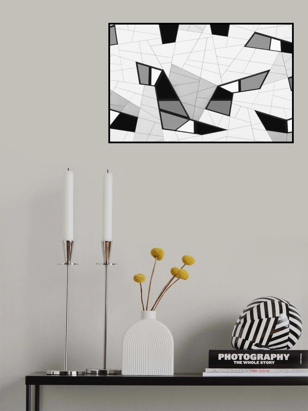 Puzzle of lines Poster och Canvastavla