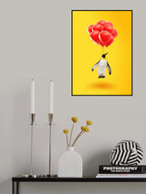 Antarctic Airlines Poster och Canvastavla