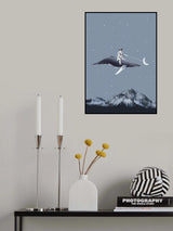 Aim for the moon Poster och Canvastavla