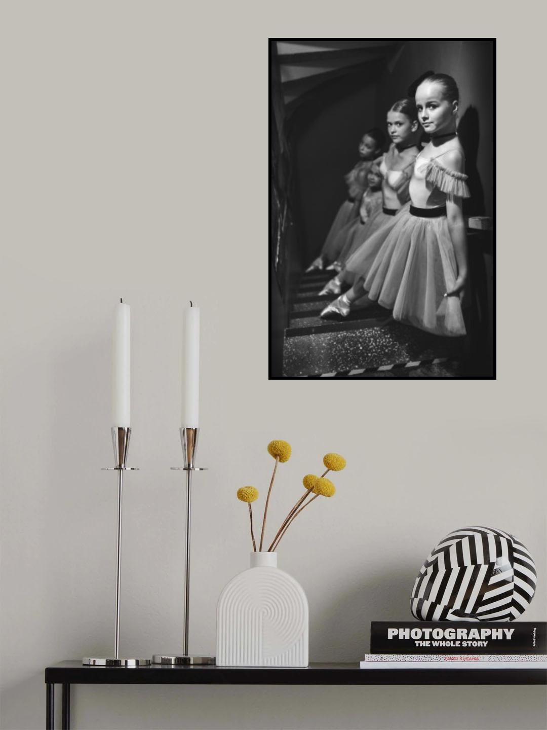 Little balet dancers Poster och Canvastavla
