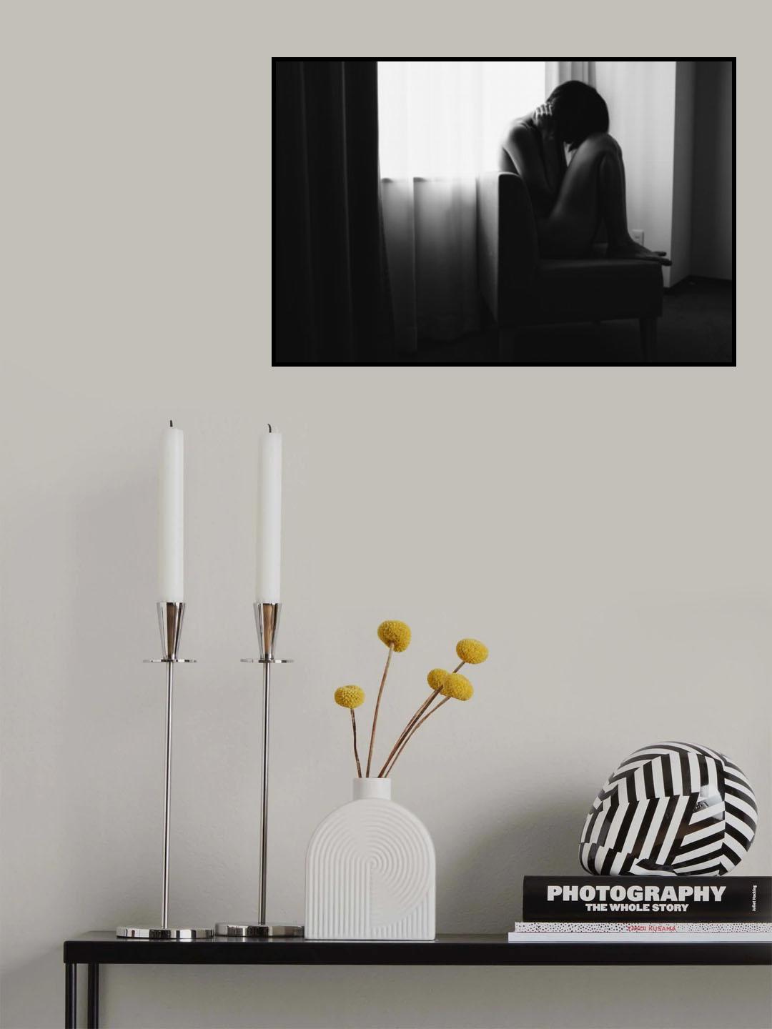 Afternoon Girl Poster och Canvastavla
