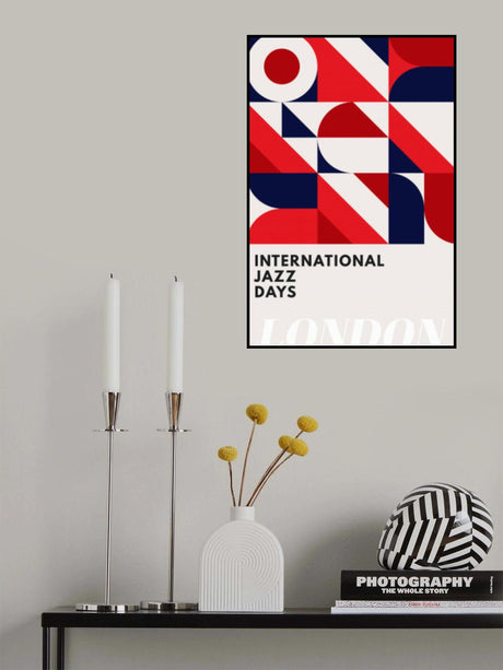 Jazz Days London Poster och Canvastavla