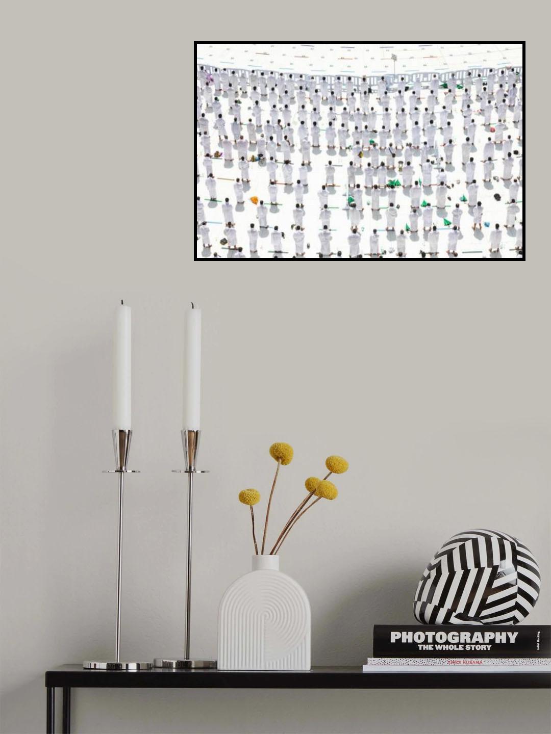 Holy mosque , Covid 19 Poster och Canvastavla