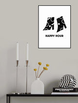 Happy Hour Poster och Canvastavla