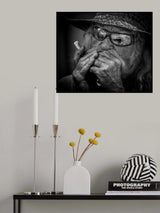 Dave Plays Harp Poster och Canvastavla