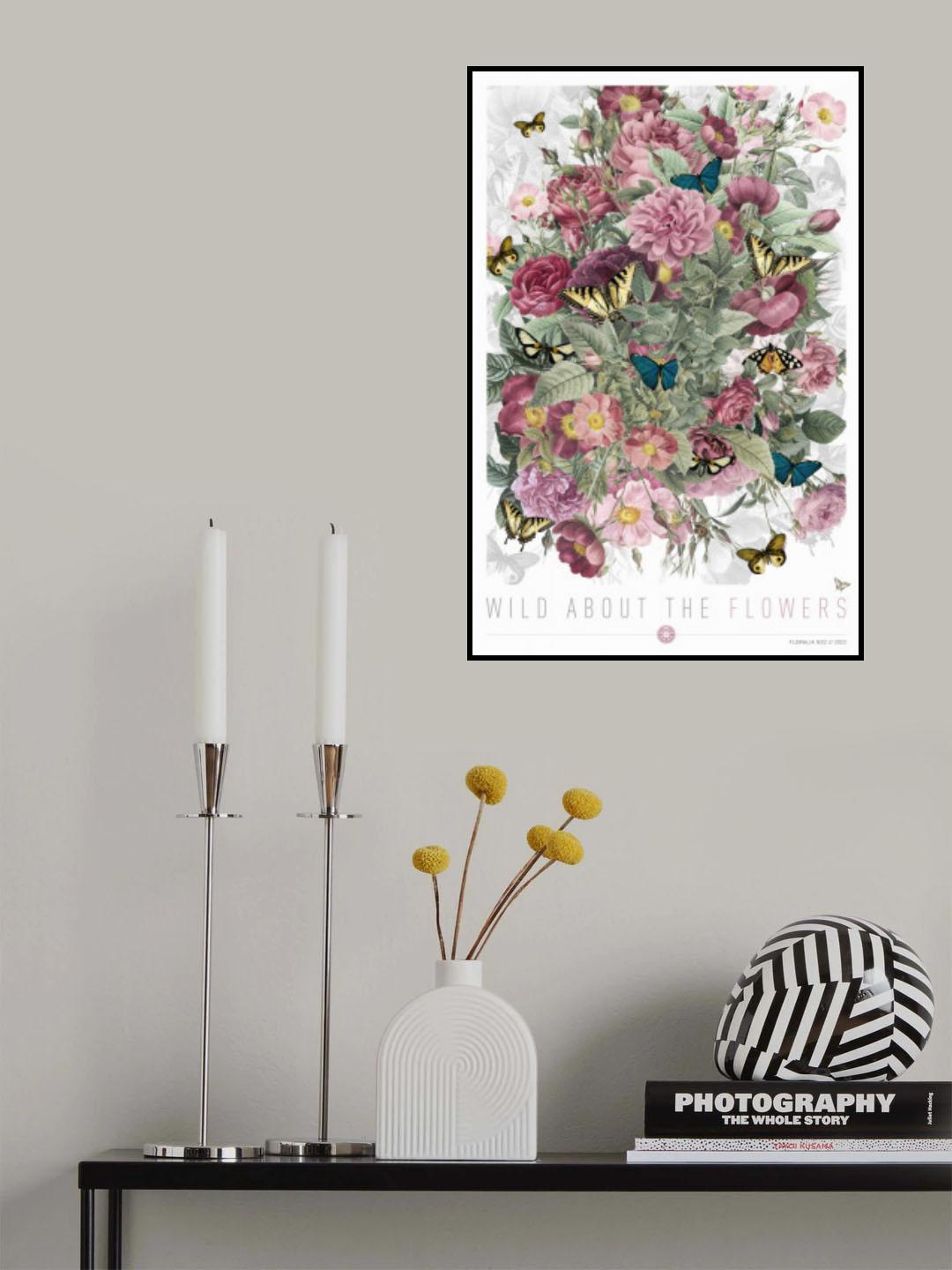 Wild About the Flowers 2 Poster och Canvastavla
