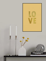 Love Mustard Poster och Canvastavla