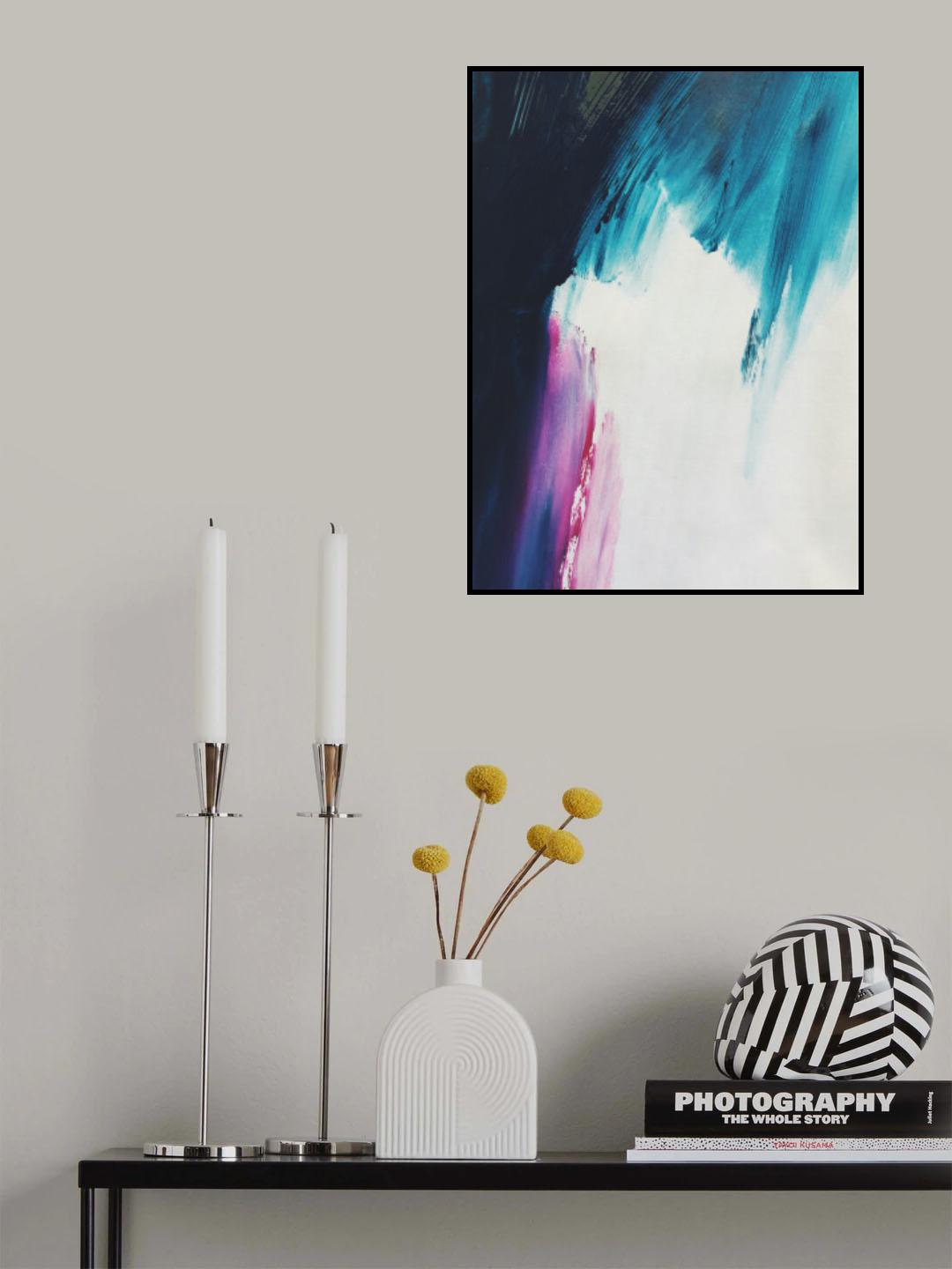 Abstract 40 Poster och Canvastavla