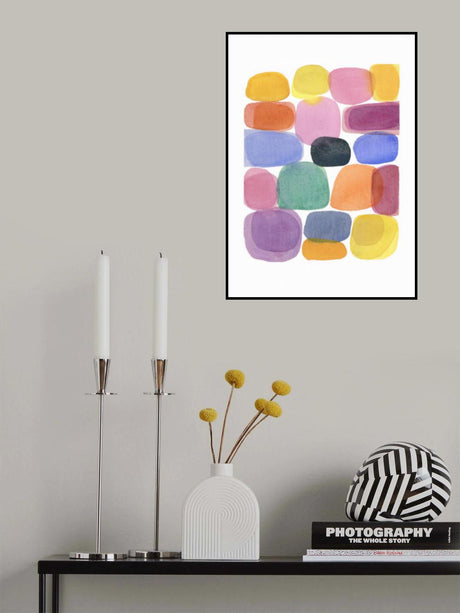 Color Blocks 4 Poster och Canvastavla