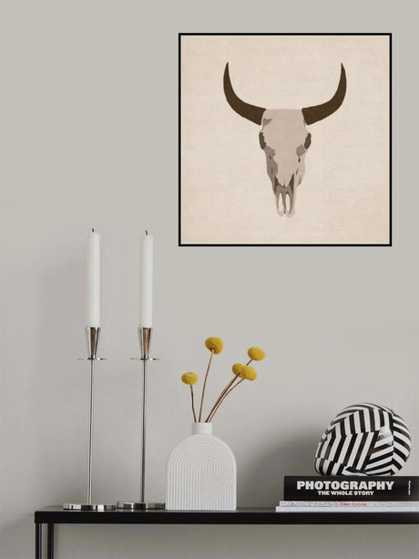 Skull Poster och Canvastavla