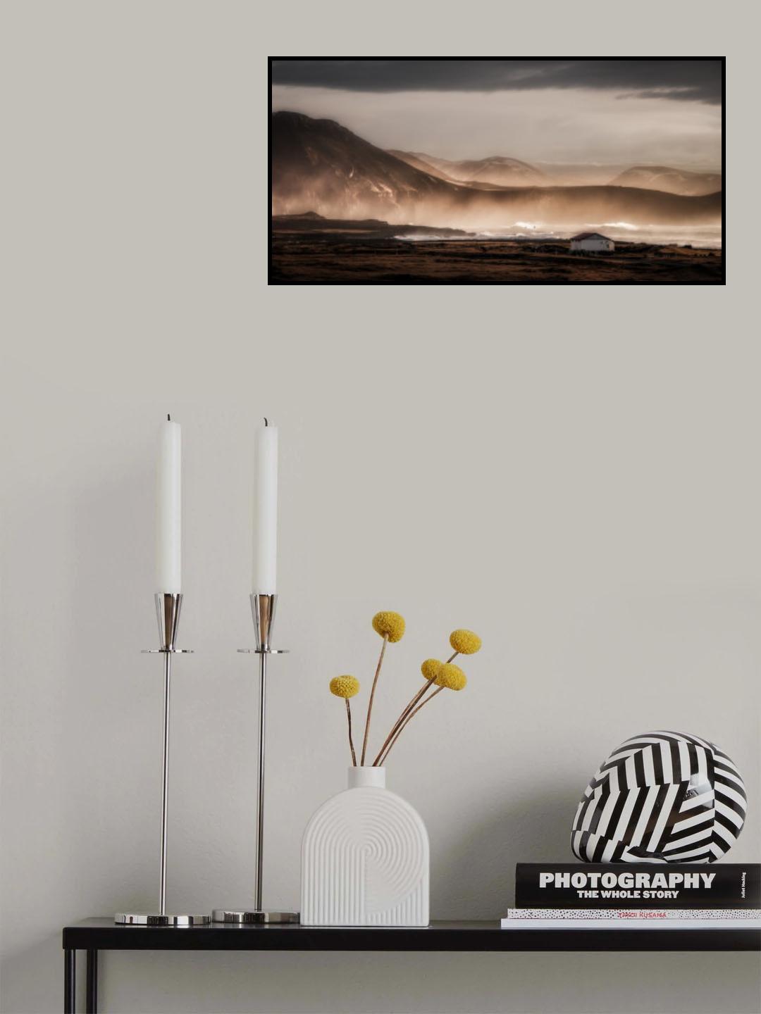 Sunrise Iceland Poster och Canvastavla