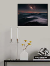Evening on the  top of mountain Poster och Canvastavla