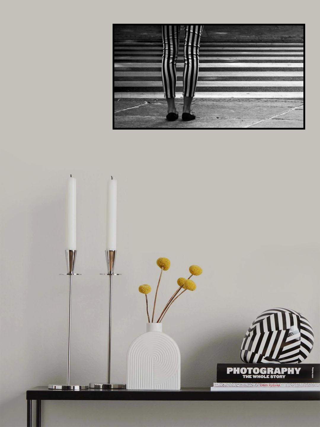 Checkered Poster och Canvastavla