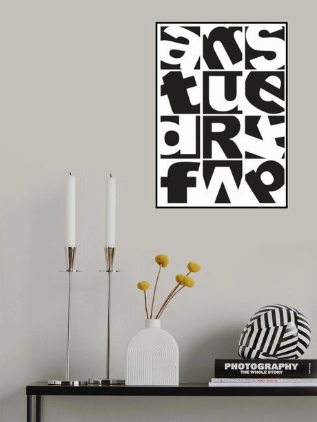 ABC'S Poster och Canvastavla